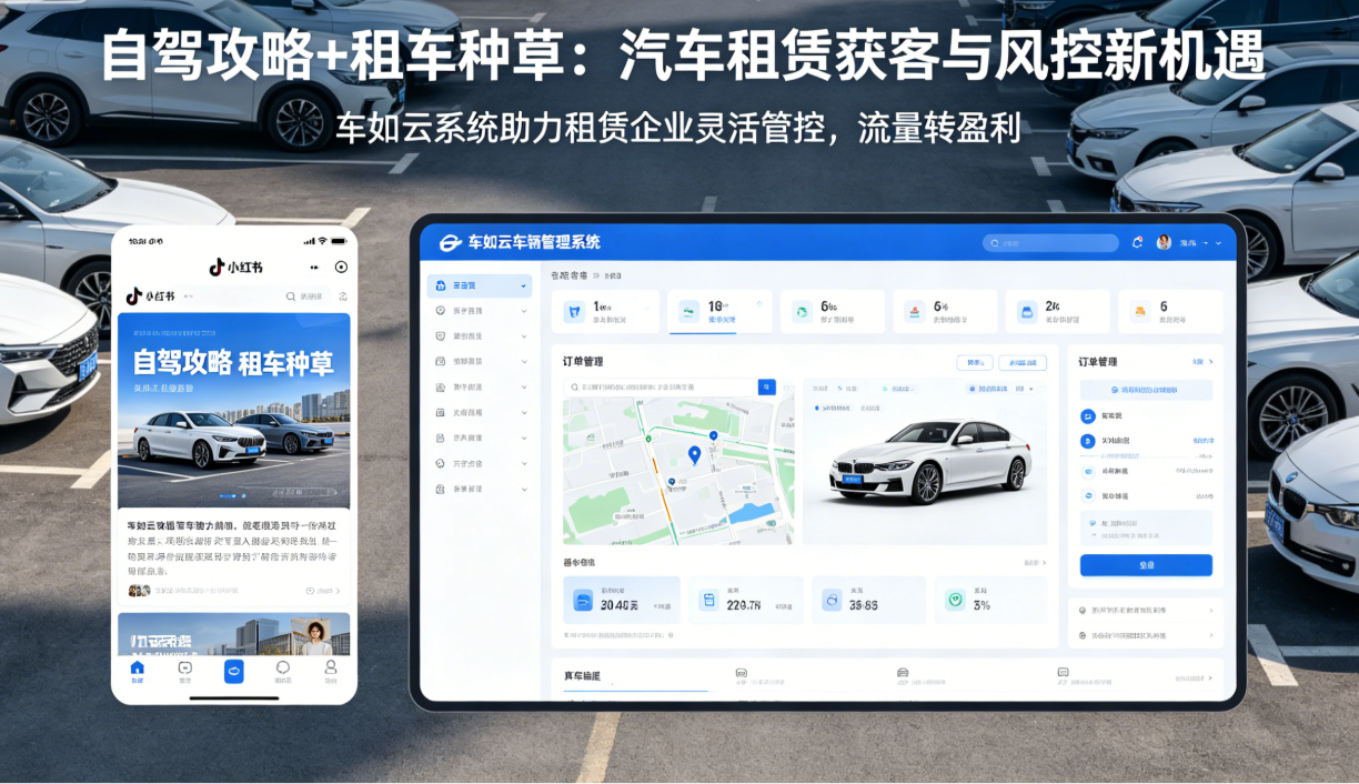 线上种草成汽车租赁订单新来源，租赁企业需避坑前行
