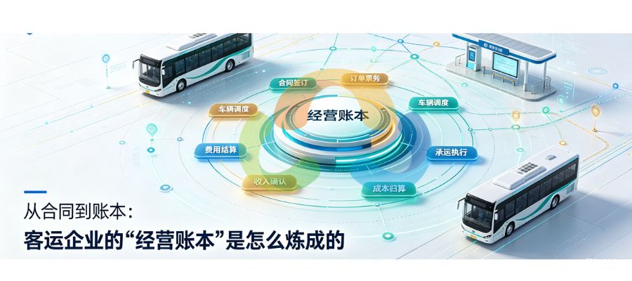 从合同到账本：客运企业的“经营账本”是怎么炼成的